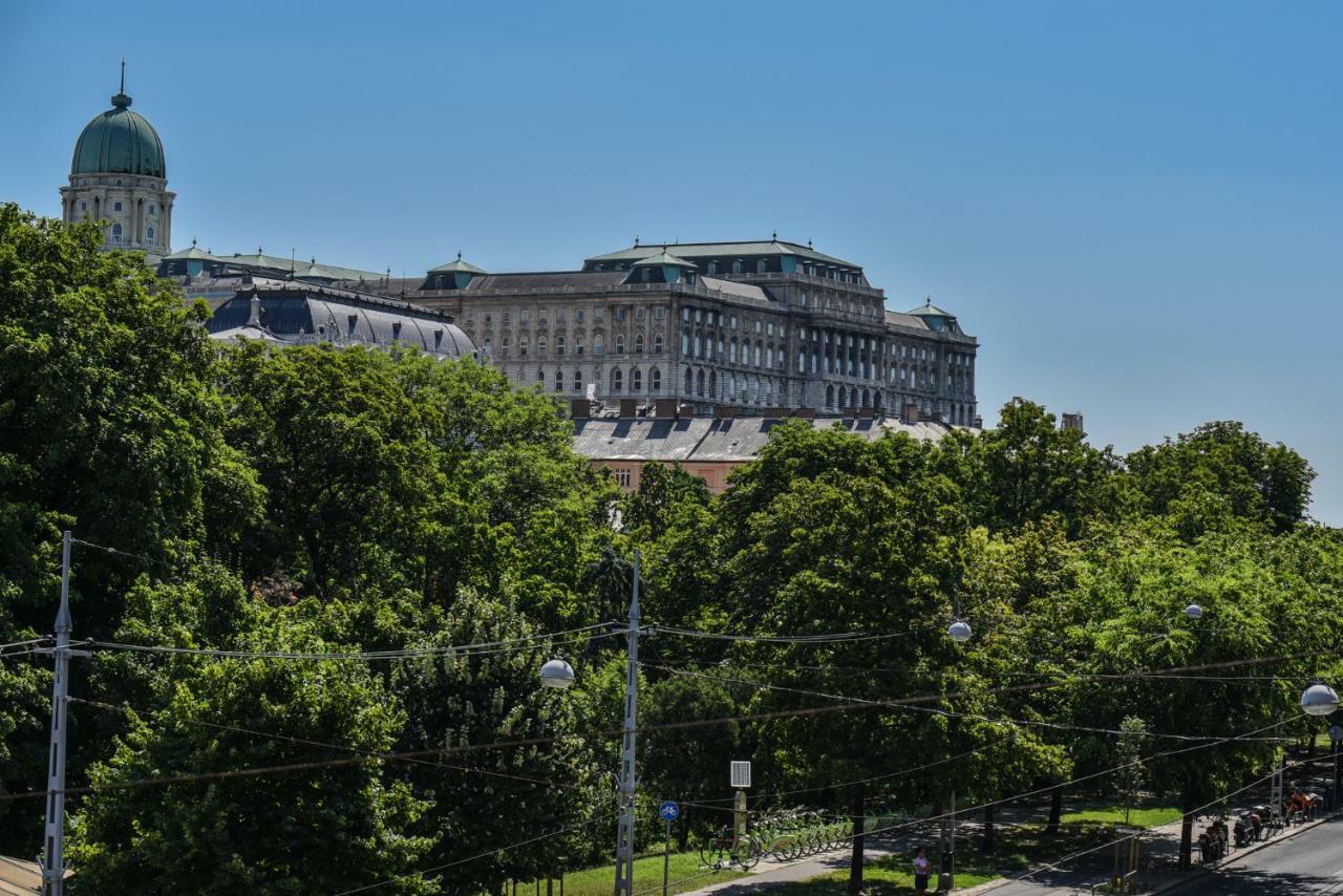Castle Apartment With Panoramic Balcony Будапеща Екстериор снимка